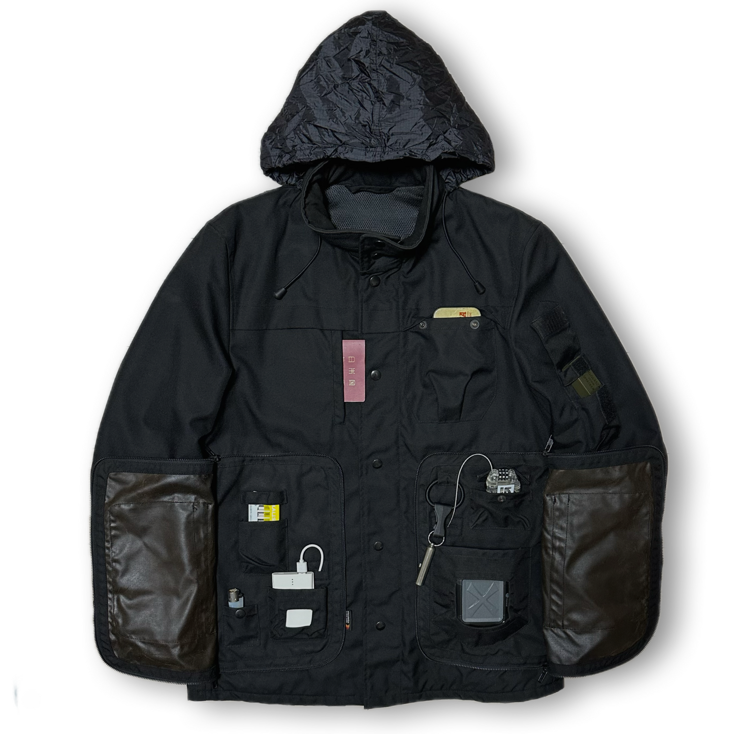 ABAHOUSE CORDURA Nylon Stealth Jacket