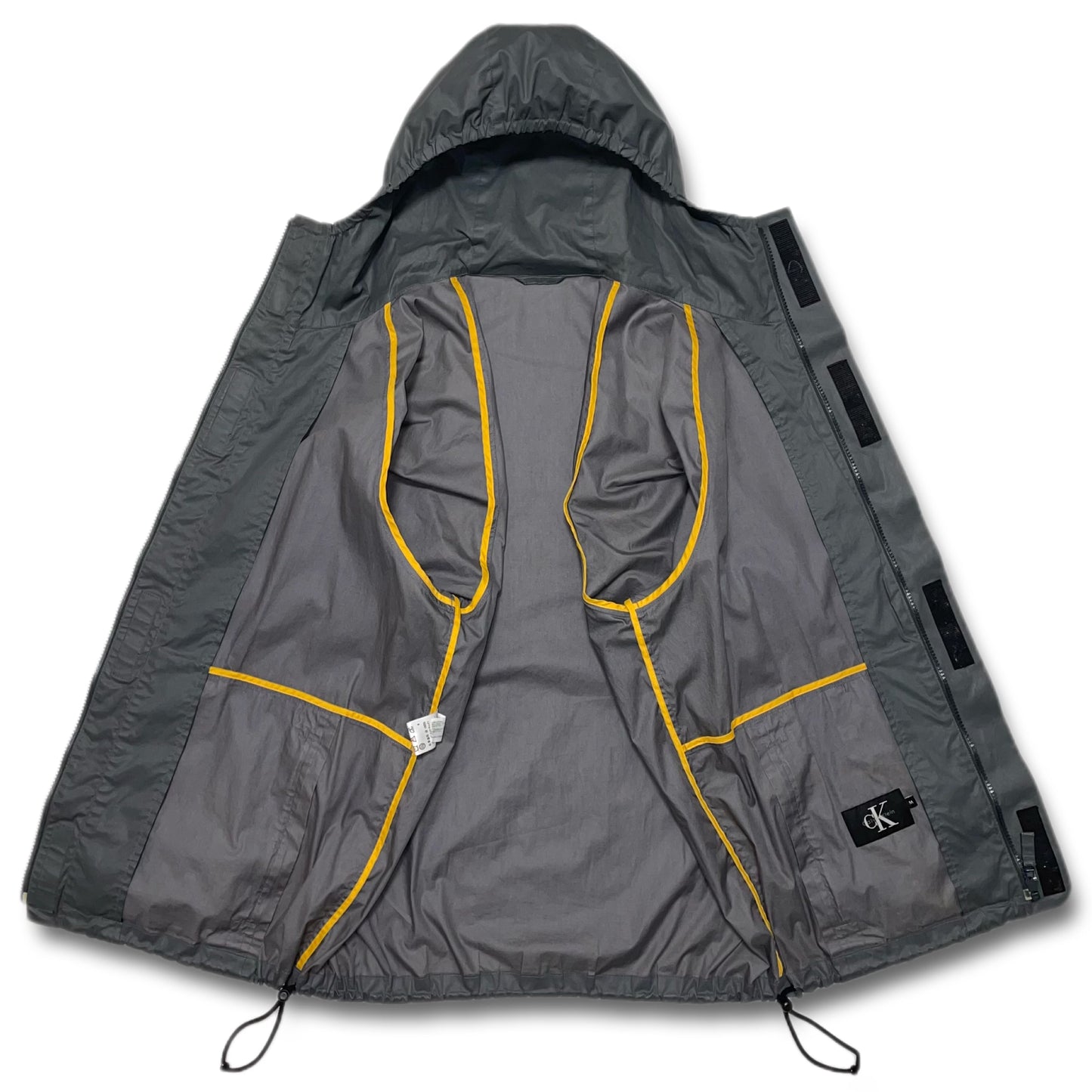 Calvin Klein Hooded PU Coating Jacket