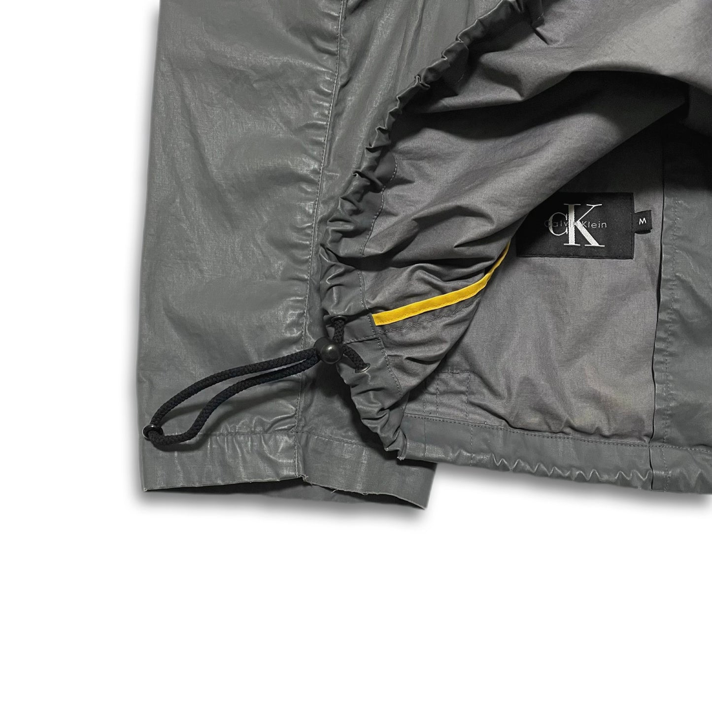 Calvin Klein Hooded PU Coating Jacket