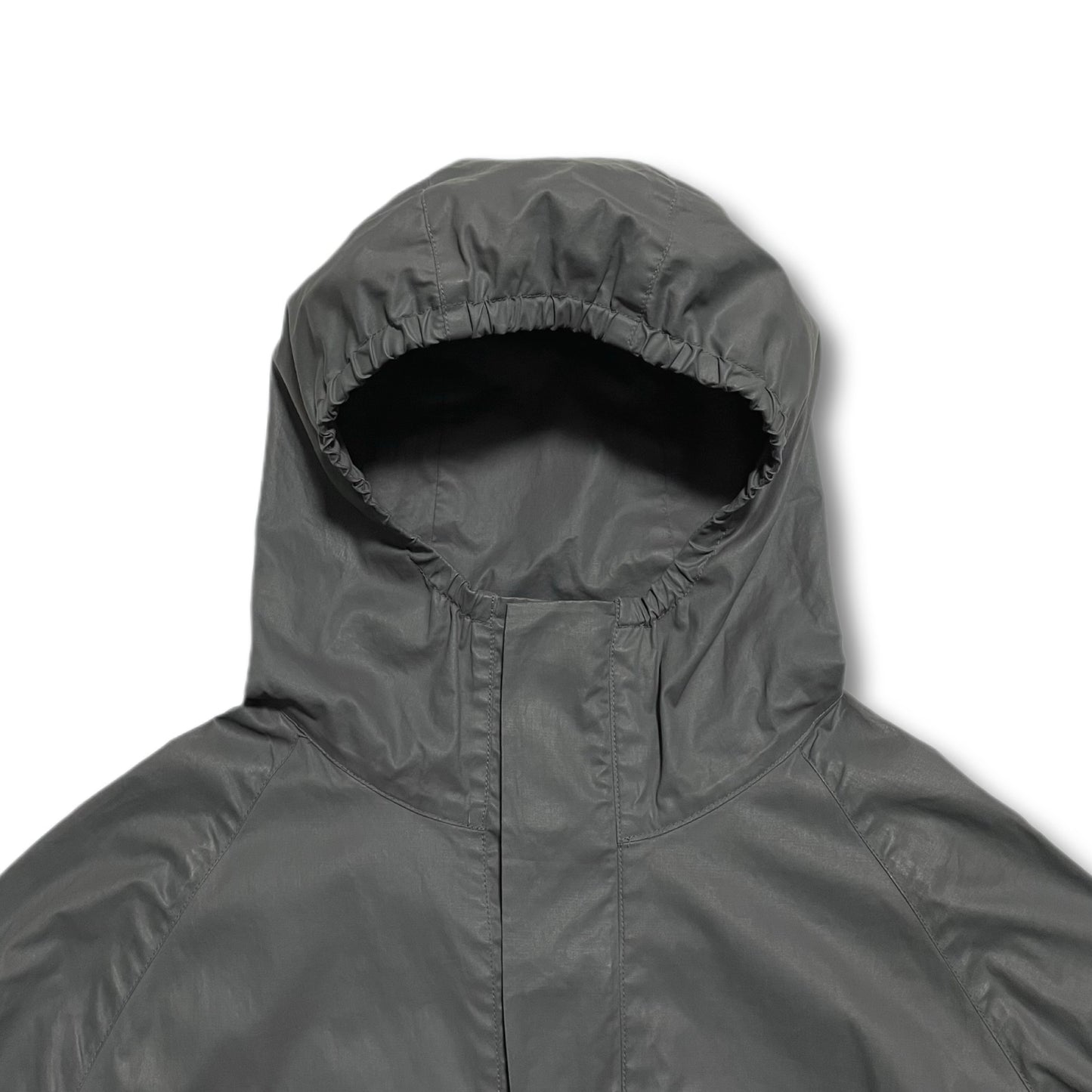 Calvin Klein Hooded PU Coating Jacket