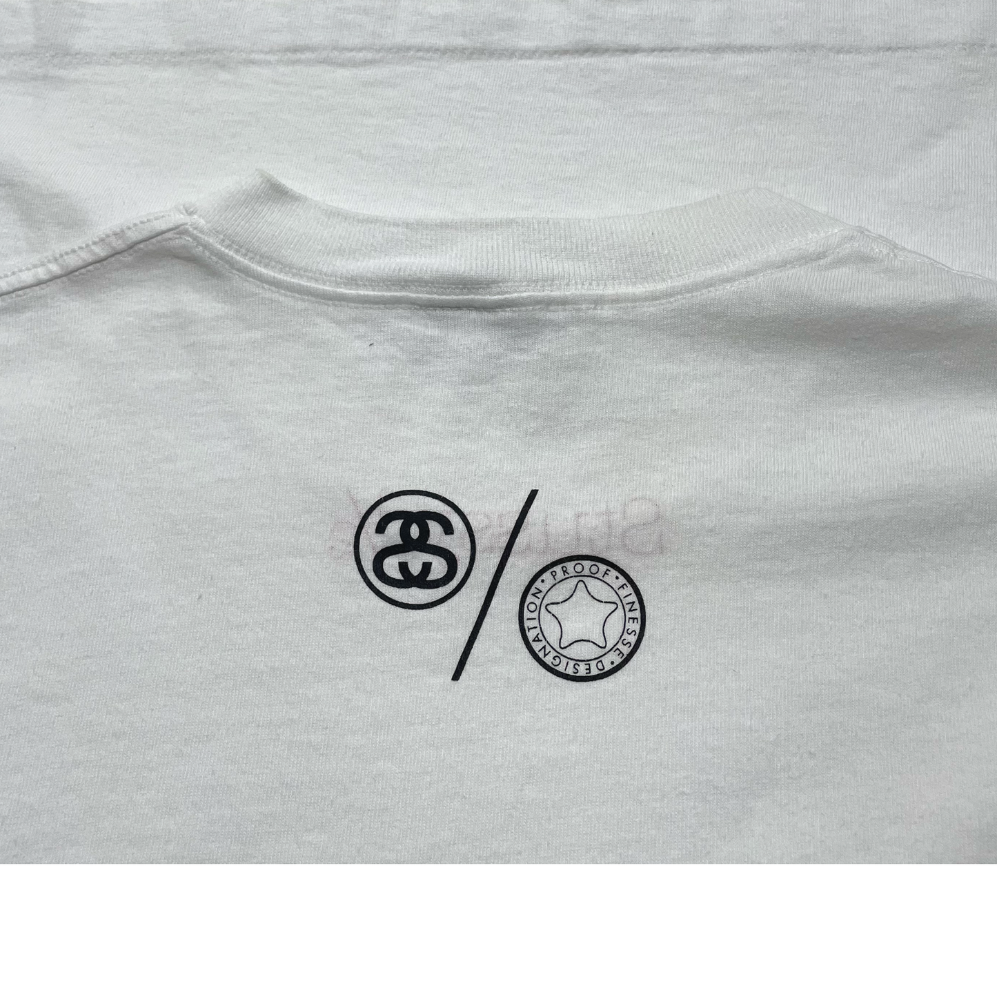 STUSSY x FINESSE(Hiroshi Fujiwara) Print Design Tee