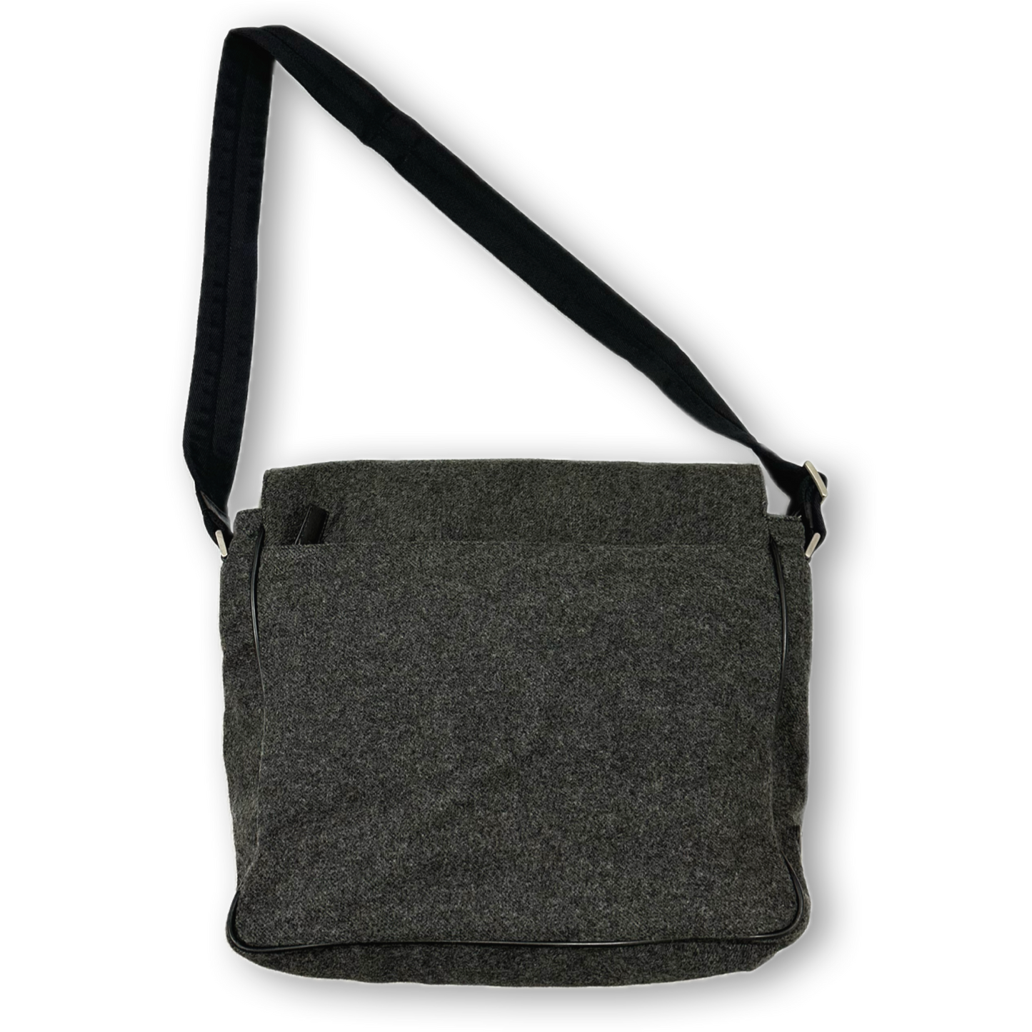 PRADA Wool Shoulder Bag