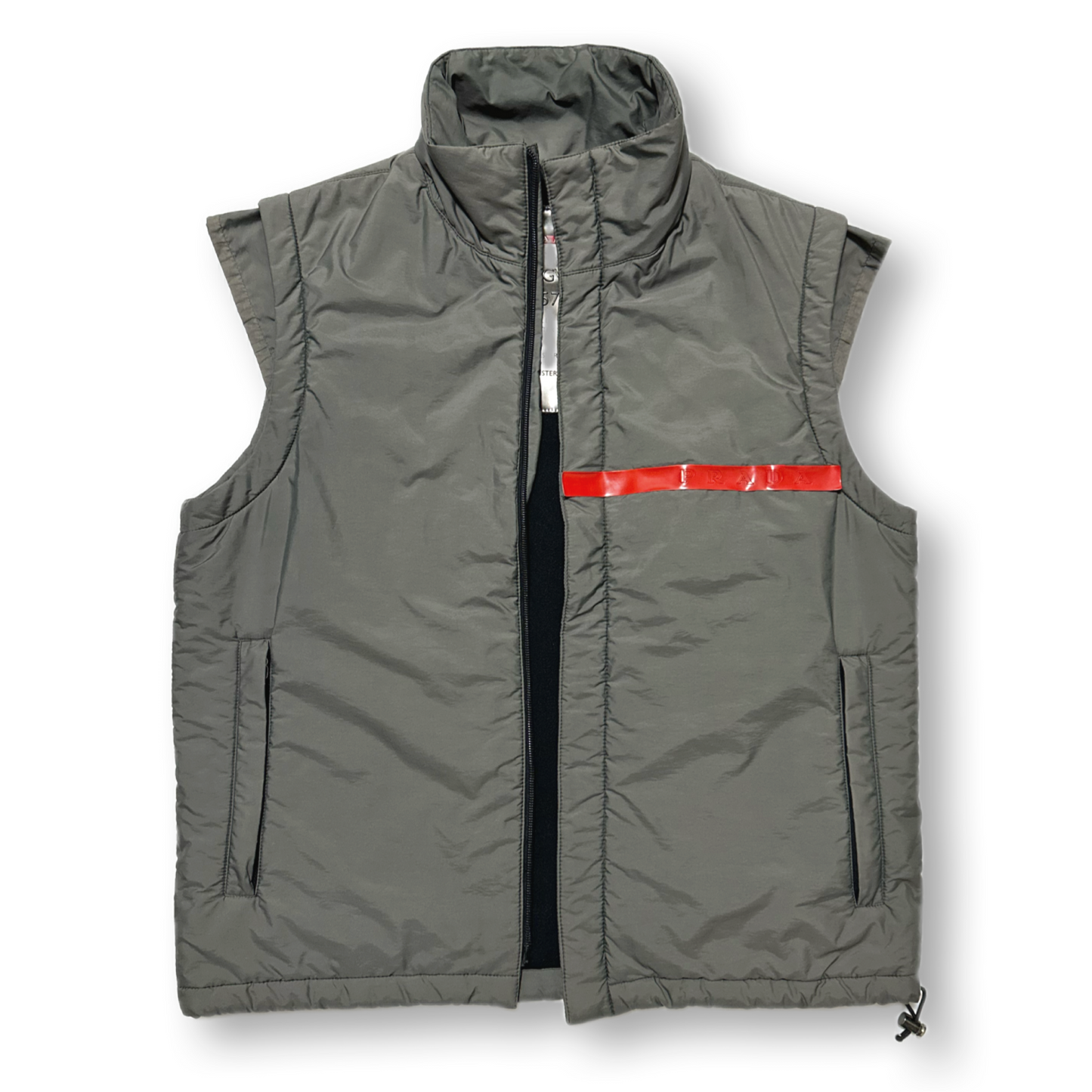 PRADASPORT Technical Nylon Double Zip Vest