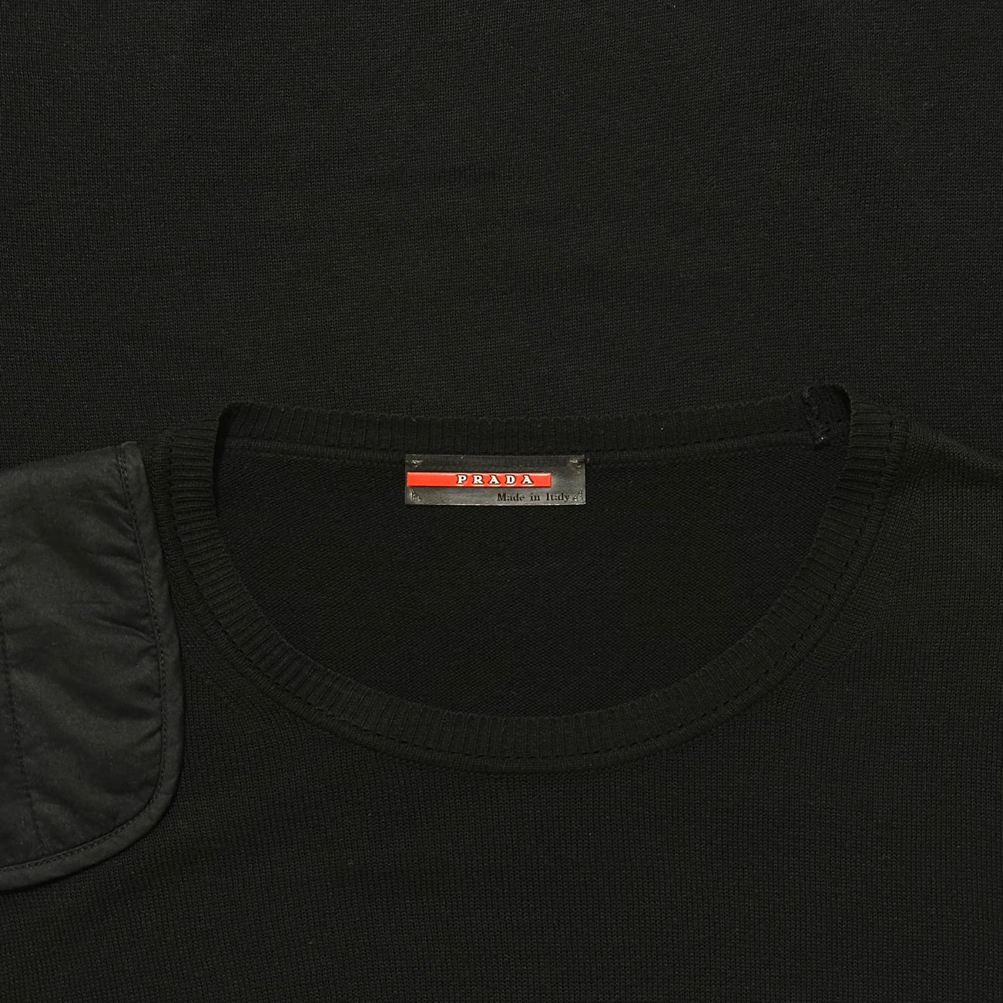 PRADASPORT Asymmetric Design Cotton Knit