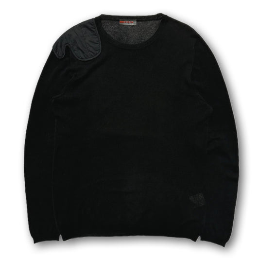 PRADASPORT Asymmetric Design Cotton Knit