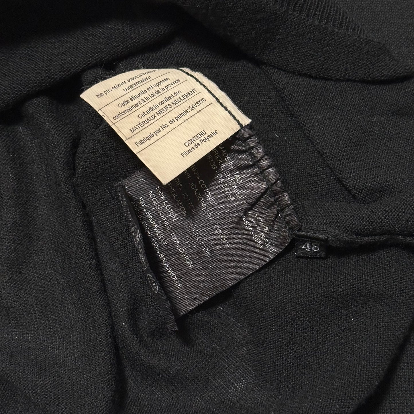 PRADASPORT Asymmetric Design Cotton Knit