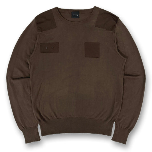 "96 HOURS" neil barrett for PUMA Asymmetric Design Cotton Knit
