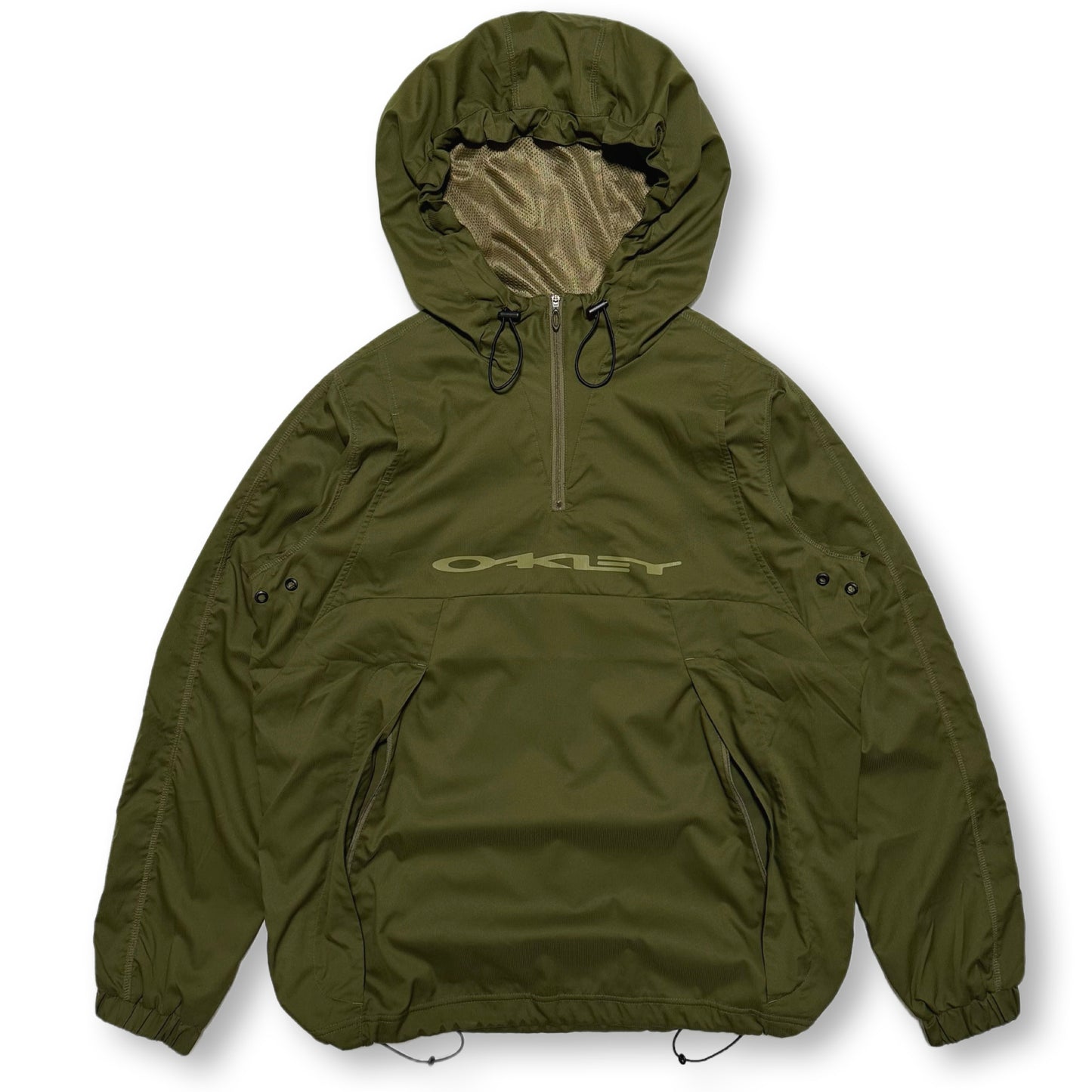 OAKLEY Hooded Quarter Zip Pullover Jacket