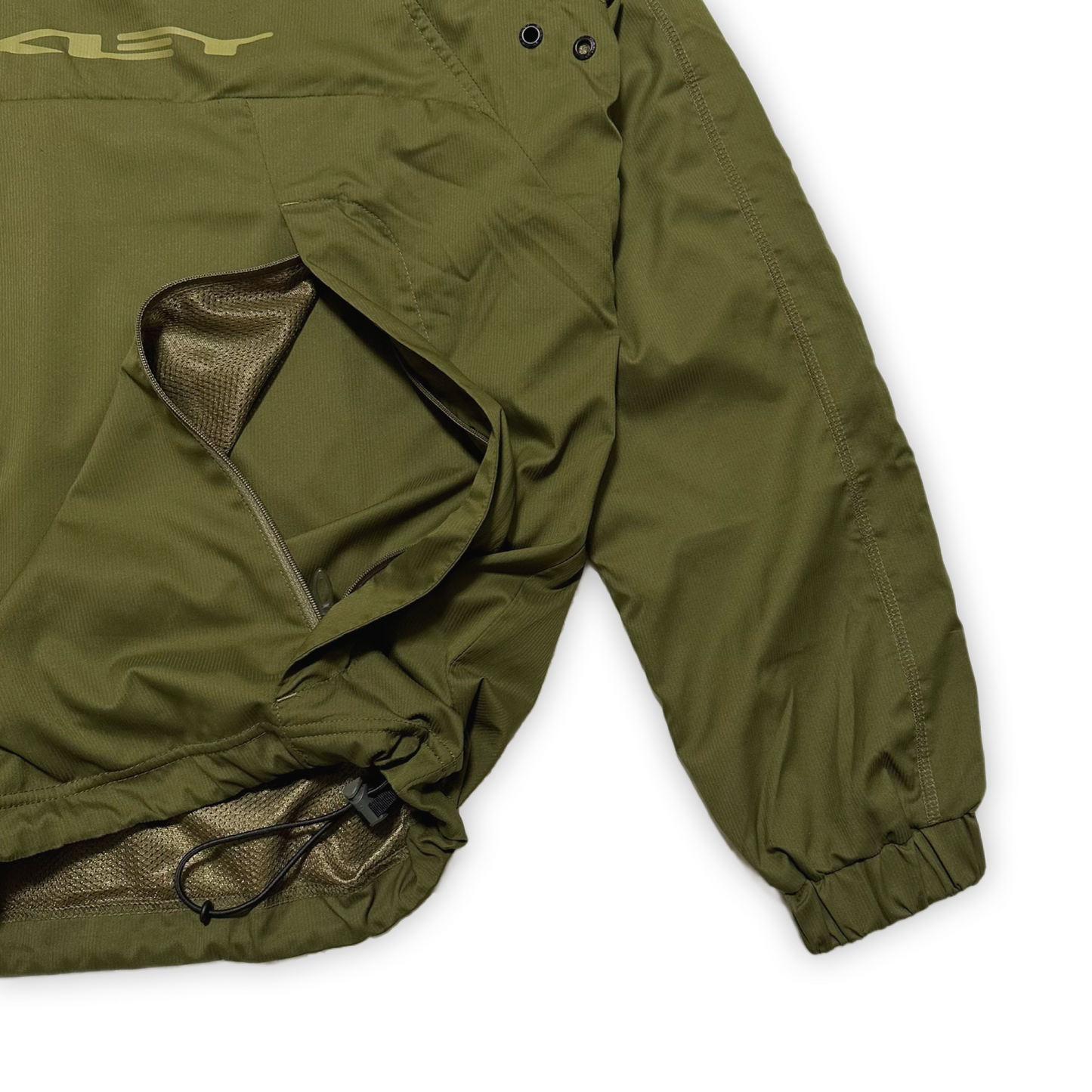 OAKLEY Hooded Quarter Zip Pullover Jacket