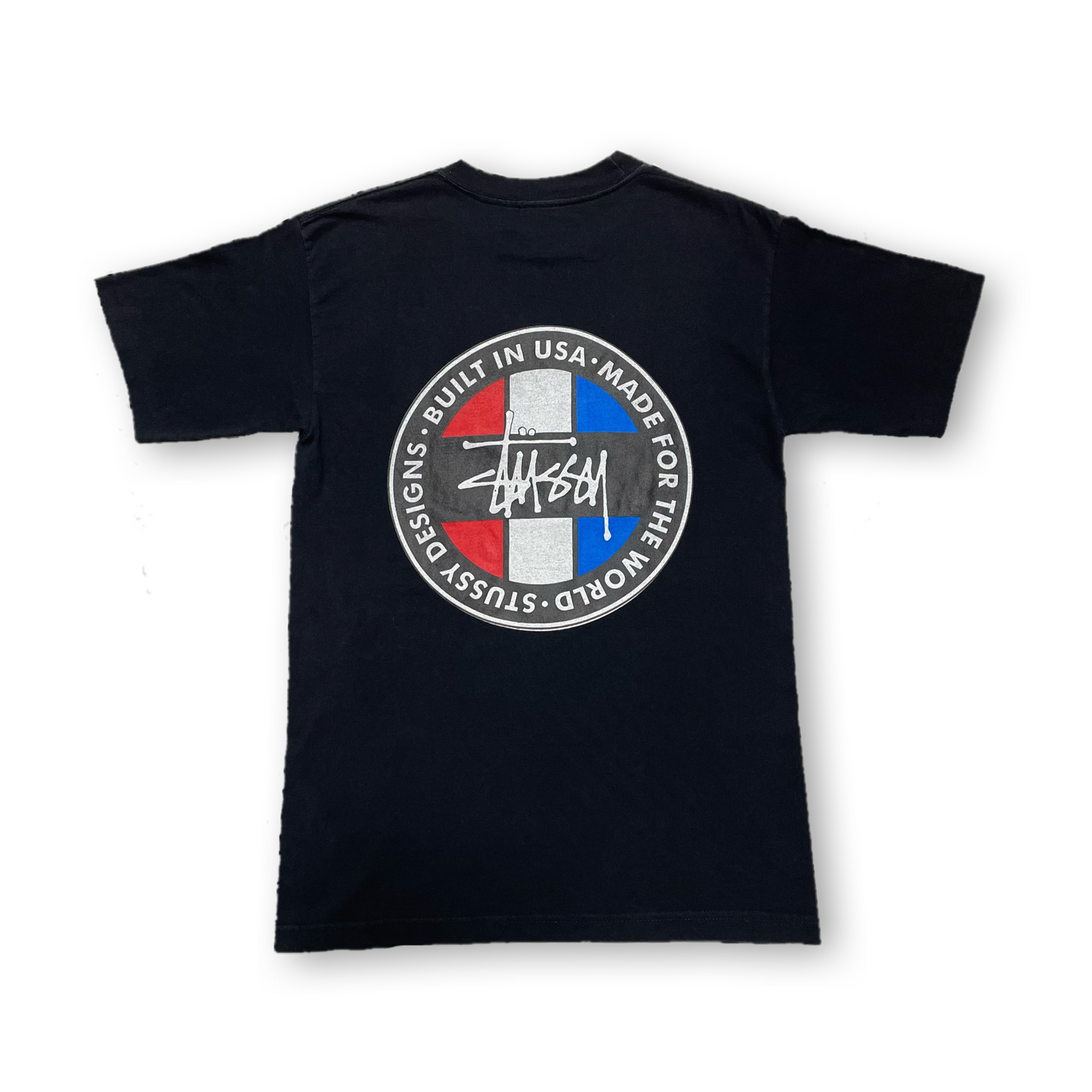 STUSSY Tricolore Print Tee